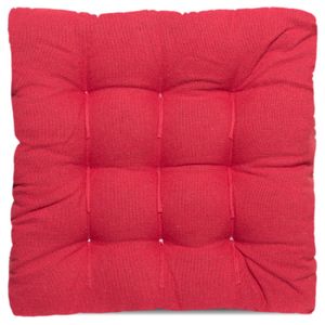 Almofada Futton Artesanal Teares Urban Confort Vermelho 40X40cm