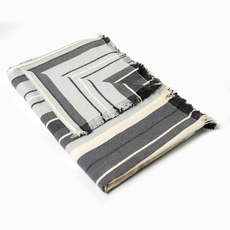 MANTA-PARA-SOFA-OURO-PRETO-ARTESANAL-TEARES-CINZA-140X140CM