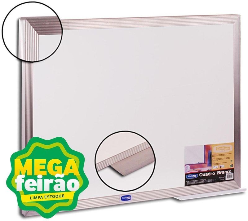 Quadro-Branco-com-Estrutura-de-Aluminio-Cortiarte-100x80cm