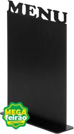 Quadro-Lousa-Para-Escrita-Memo-Blackboard-Cortiarte-Para-Menu-Com-Suporte-Madeira-20x30cm