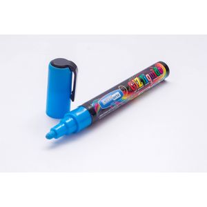 Giz Líquido 5mm Cortiarte Ponta Dupla Azul 8g