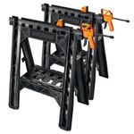 KIT-2-CAVALETES-WORX-POSITEC-WX051-83X13X685