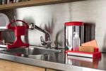 LIXEIRA-PRESS-INOX-BRINOX-3050-212-COM-TAMPA-PP-4L-VERMMELHA
