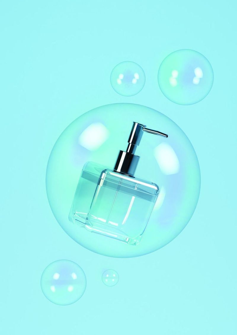 Porta-Sabonete-Liquido-Cube-Coza-330ml-Cristal