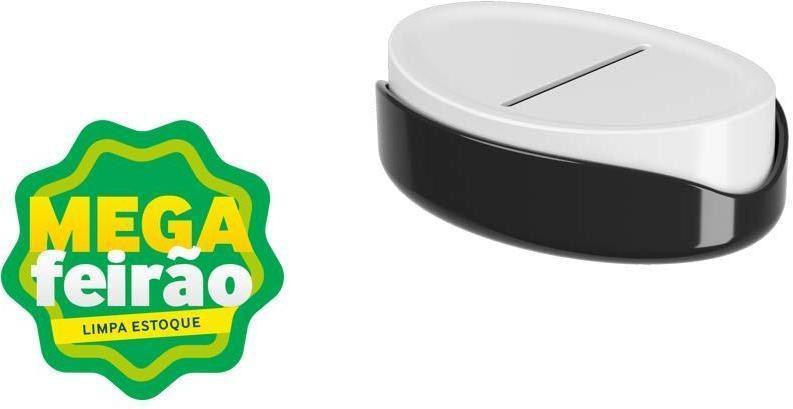 Saboneteira-de-Bancada-Bulky-Coza-Preto