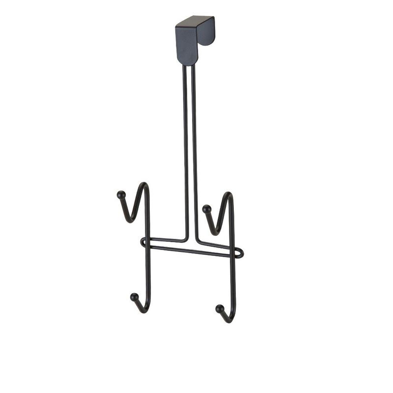SUPORTE-ARTHI-2553-2-GANCHOS-PARA-PORTA-PRETO
