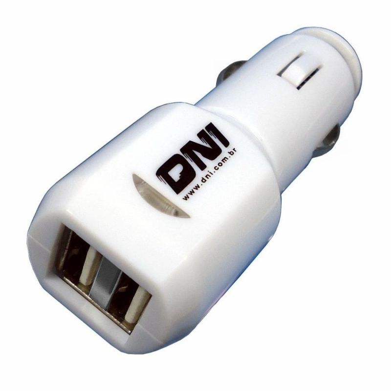 CARREGADOR-UNIVERSAL-DNI-0585-COM-2-SAIDAS-USB-2-1A-E-1A-12-24V-PLUGAUTOMOTIVO