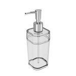 PORTA-SABONETE-LIQ.-SPLASH-COZA-290ML-CRISTAL