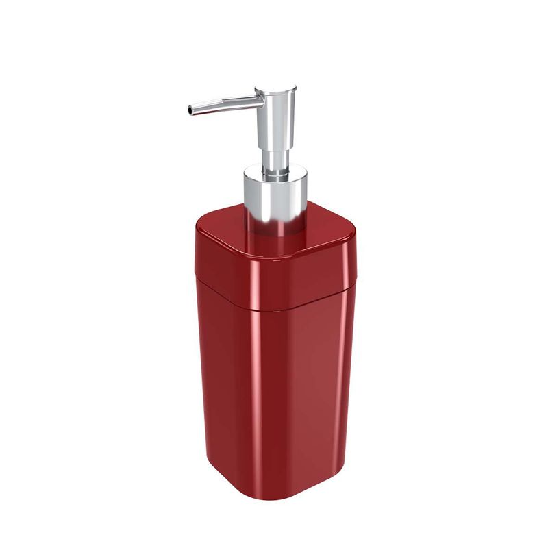 PORTA-SABONETE-LIQUIDO-SPLASH-COZA-290ML-VERMELHO-BOLD
