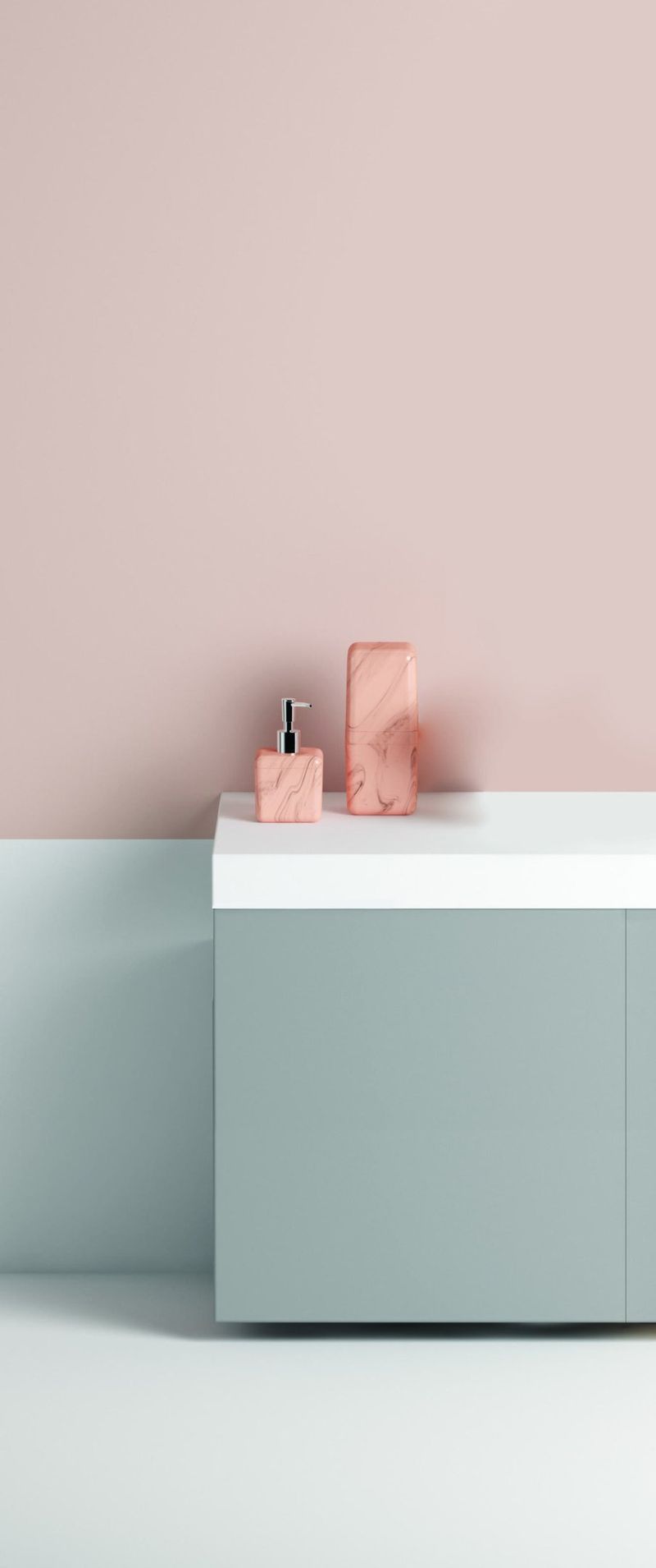 PORTA-SABONETE-LIQUIDO-CUBE-COZA-330ML-MARMORE-ROSA