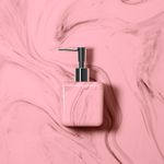 PORTA-SABONETE-LIQUIDO-CUBE-COZA-330ML-MARMORE-ROSA