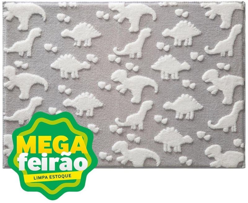 Tapete-Jolitex-Mimo-Dino-Cinza-70x100cm