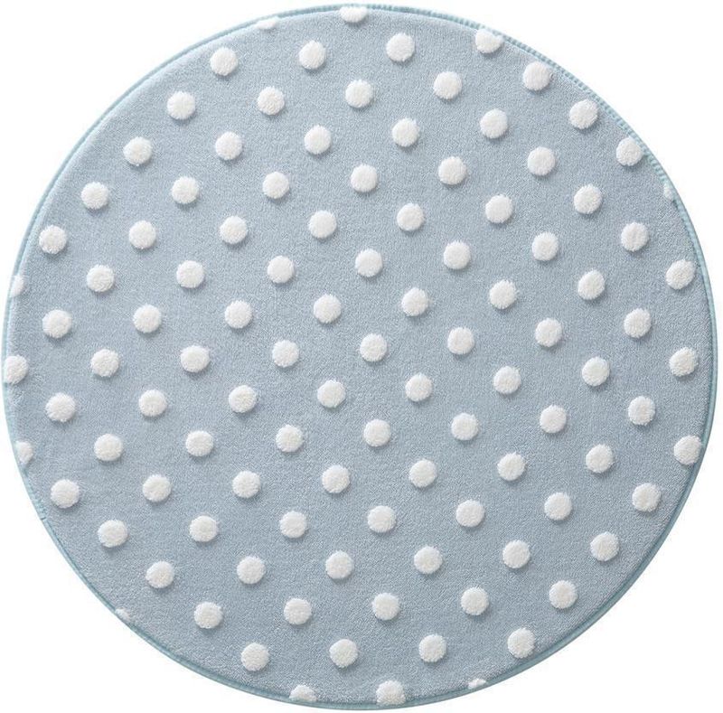 Tapete-Jolitex-Mimo-Petit-Poa-Azul-Diametro-1m