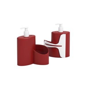 Dispenser Abraço Basic Coza 600ml Vermelho Bold