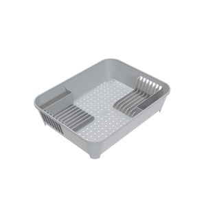 Escorredor De Louça Basic Coza 10848/0499 Cinza Frio
