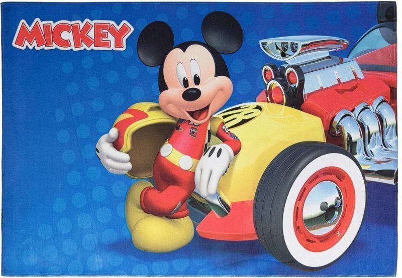 Tapete-Jolitex-Joy-Disney-Mickey-Azul-70x100cm
