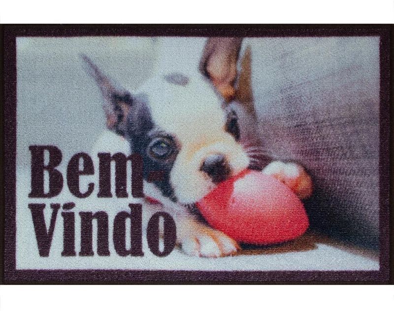 Tapete-Uzoo-de-Entrada-Digital-Dog-Preto-e-Branco-60x40cm