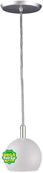Pendente-1-Lampada-Contemporaneo-Redondo-Gu10-60W-Aluminio-Pantoja-3079-Branco-Bivolt
