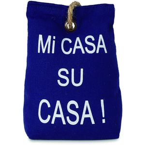 Peso de Porta Mi Casa Su Casa Preto 800g