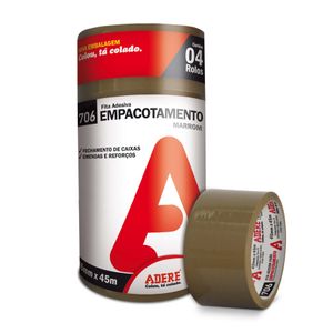 Fita Adesiva Marrom Empacotamento 45mm 45m