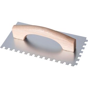 Desempenadeira de Aço Dentada Momfort Eletrofusão 12x30cm