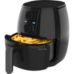 FRITADEIRA-ELETRICA---AIR-FRYER-CADENCE-FRT515-PRATIC-PRETO-220V
