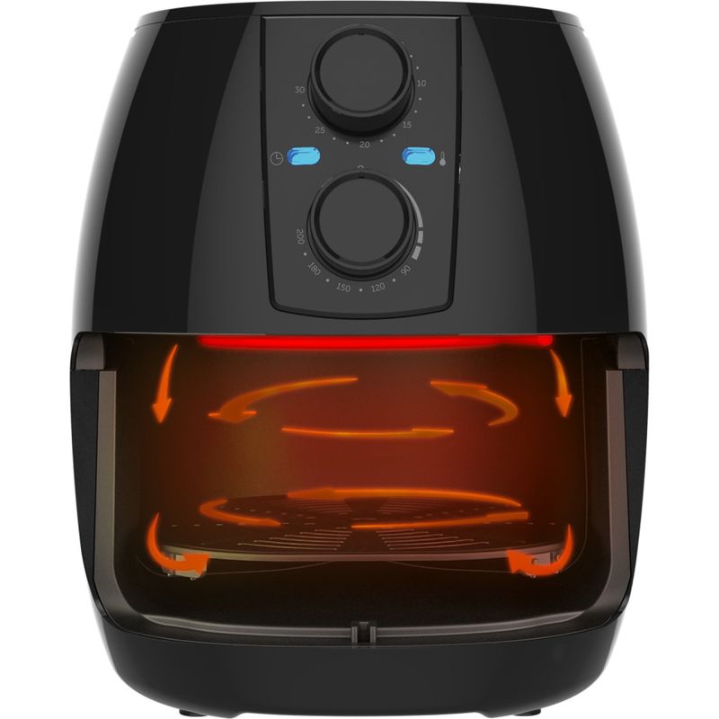 FRITADEIRA-ELETRICA---AIR-FRYER-CADENCE-FRT515-PRATIC-PRETO-220V