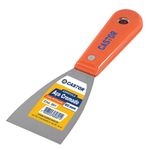 ESPATULA-DE-ACO-CROMADO-COM-CABO-PLASTICO-REFORCADO-LARANJA-CASTOR-60MM