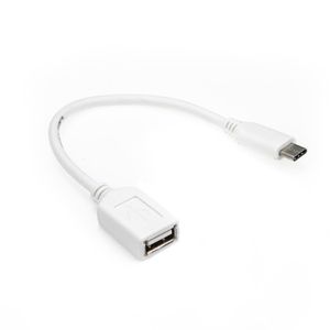Cabo Tipo C X USB Fêmea 2.0 OTG 15 centímetros Comp