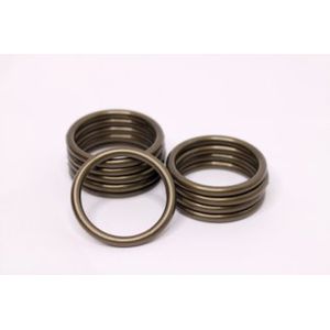 Argolas Para Cortina de PVC Ouro velho Devictor Kit 10 Unidades