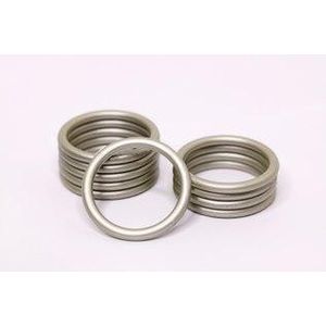 Argolas Para Cortina de PVC Aço escovado Devictor Kit 10 Unidades