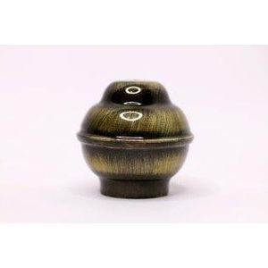 Ponteira Para Varão de Cortina Bola 28mm Ouro velho DEVICTOR
