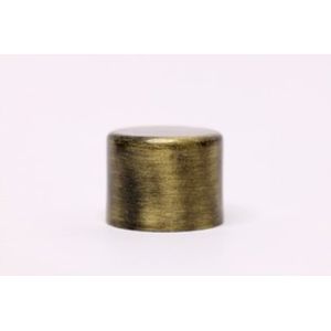 Ponteira Para Varão de Cortina Tampa Repuxada 28mm Ouro velho DEVICTOR