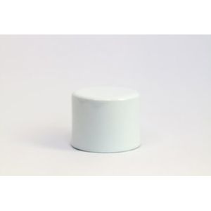 Ponteira Para Varão de Cortina Tampa Repuxada 28mm Branco DEVICTOR