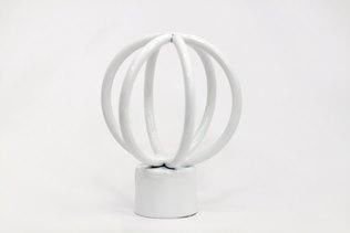 Ponteira-Para-Varao-de-Cortina-Globo-28mm-Branco-DEVICTOR