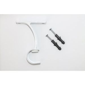 Suporte Para Varão de Cortina Siena Branco Devictor 28mm