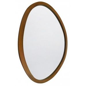 Espelho Decorativo Orgânico Freijó 43x58cm