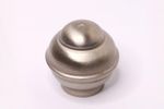 Ponteira-Para-Varao-de-Cortina-Bola-28mm-Aco-escovado-DEVICTOR