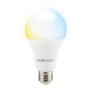 Lâmpada Led Smart Wi-Fi 9W Cw-Ww Abs Ecoforce 18604 Bivolt