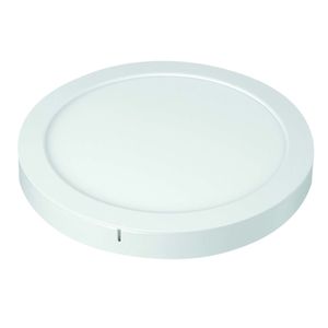 Painel 2 Em 1 Led Redondo 15W 6000K Abs E Poliestireno Ecoforce 18572 Branco Bivolt