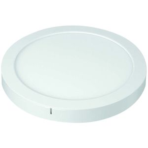 Painel 2 Em 1 Led Redondo 20W 6000K Abs E Poliestireno Ecoforce 18573 Branco Bivolt