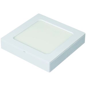 Painel 2 Em 1 Led Quadrado 12W 3000K Abs E Policarbonato Ecoforce 17292 Branco Bivolt