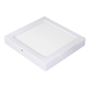 Painel 2 Em 1 Led Quadrado 15W 6000K Abs E Poliestireno Ecoforce 18569 Branco Bivolt