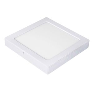 Painel 2 Em 1 Led Quadrado 15W 3 Estagios Abs E Alumínio Ecoforce 18603 Branco Bivolt