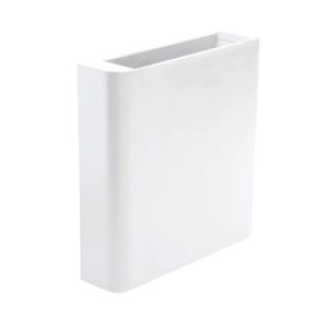 Arandela LED Retangular 3W 6500K Abs Ecoforce Branco Bivolt