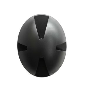 Arandela 4 Fachos Led Oval 3W 4000K Abs Ecoforce 18595 Preto Bivolt