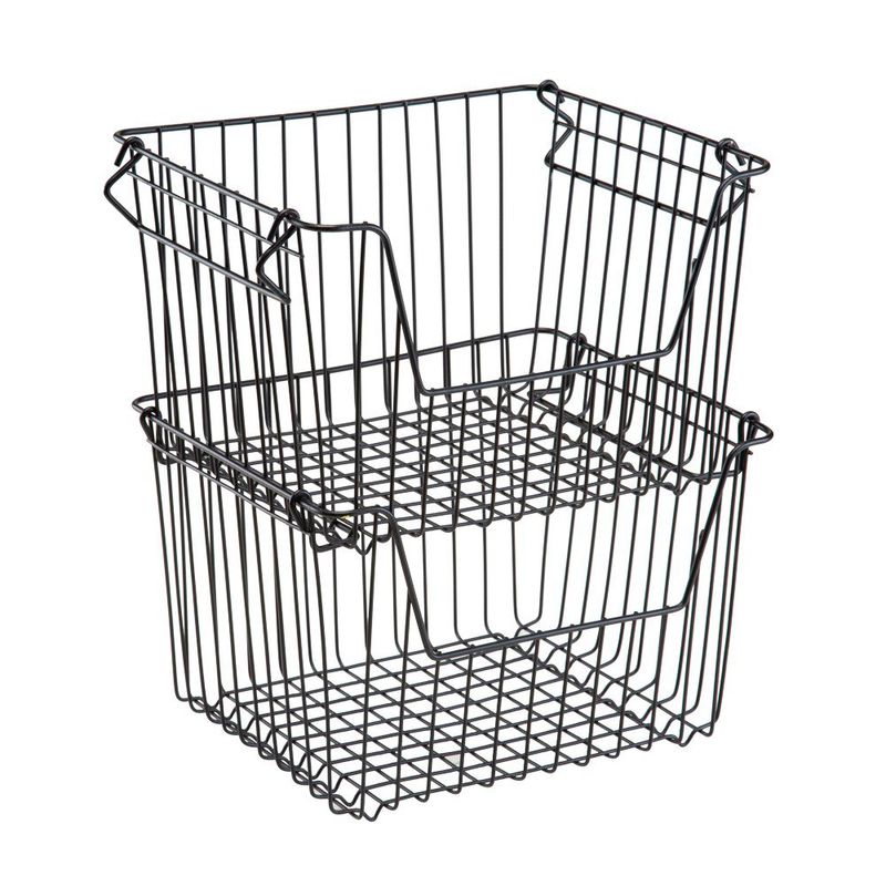 CESTO-EMPILHAVEL-ARTHI-PRETO-COM-ALCA-32X27X20CM