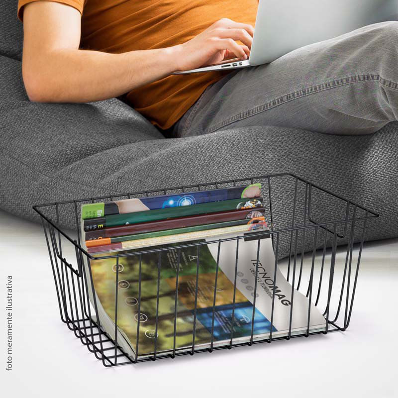 CESTO-ORGANIZADOR-ARTHI-RETANGULO-G-40X24X17-PRETO