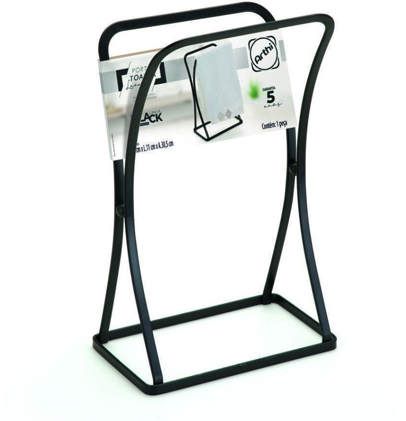 Porta-Toalha-Arthi-2513-Lavabo-Preto