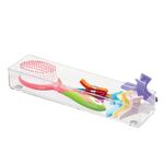 ORGANIZADOR-GAVETA-1L-ARTHI-3296-PLASTICO-ANTIDER-32X8X5-CRISTAL
